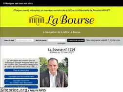 Sites similar to lettrelabourse.com