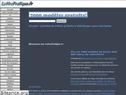 Sites similar to lettrepratique.fr