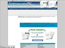 Sites similar to lettres-et-cv.com