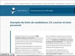 Sites similar to lettres-gratuites.net