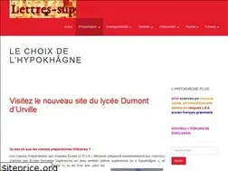Sites similar to lettres-sup.fr