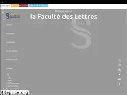 Sites similar to lettres.sorbonne-universite.fr