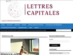 Sites similar to lettrescapitales.com