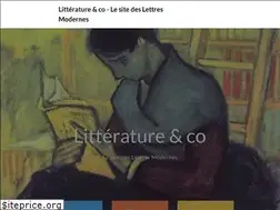 Sites similar to lettresmodernes.fr