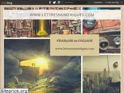 Sites similar to lettresnumeriques.com