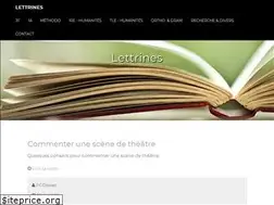 Sites similar to lettrines.net
