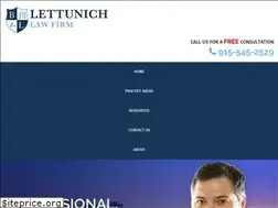 Sites similar to lettunichlawfirm.com