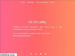 Sites similar to letty.io