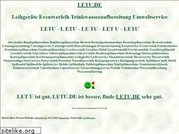 Sites similar to letu.de