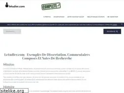 Sites similar to letudier.com