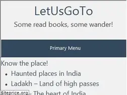 Sites similar to letusgoto.com