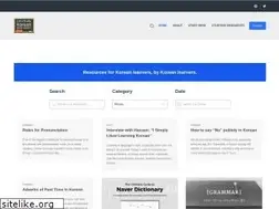 Sites similar to letusstudykorean.com