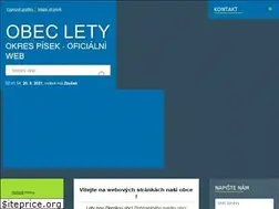 Sites similar to lety-obec.cz