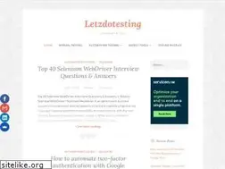 Sites similar to letzdotesting.com