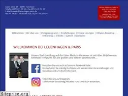 Sites similar to leuenhagen-paris.de