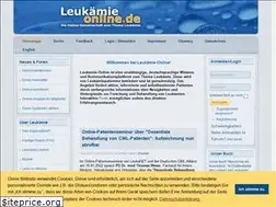 Sites similar to leukaemie-online.de