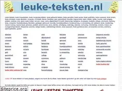 Sites similar to leuke-teksten.nl
