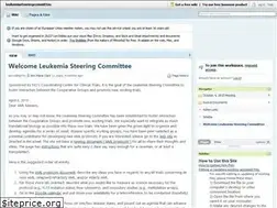 Sites similar to leukemiasteeringcommittee.pbworks.com