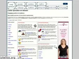 Sites similar to leukespreuk.nl