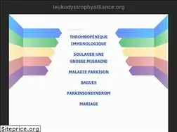 Sites similar to leukodystrophyalliance.org