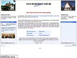 Sites similar to leutenbach-nak.de