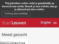 Sites similar to leuven.be