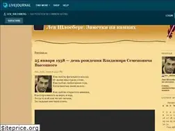 Sites similar to lev-shlosberg.livejournal.com