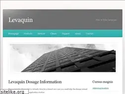 Sites similar to levaquintab.com