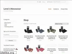 Sites similar to level1menswear.com