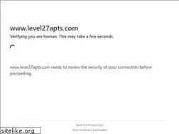 Sites similar to level27apts.com