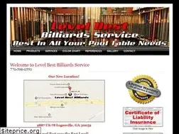 Sites similar to levelbestbilliards.com