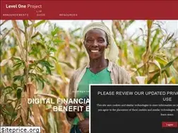 Sites similar to leveloneproject.org