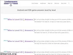 Sites similar to levelsanswers.com