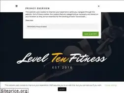 Sites similar to leveltenfitness.co.uk