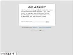 Sites similar to levelupculture.com