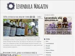 Sites similar to levendulamagazin.hu