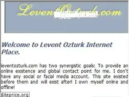 Sites similar to leventozturk.com