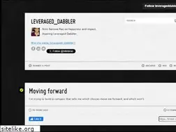 Sites similar to leverageddabbler.com