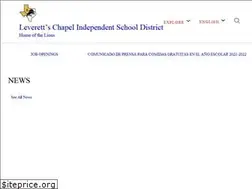 Sites similar to leverettschapelisd.net