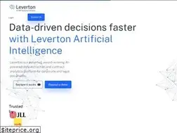 Sites similar to leverton.ai