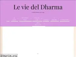 Sites similar to leviedeldharma.it