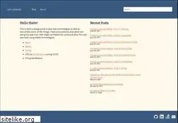 Sites similar to levijackson.net