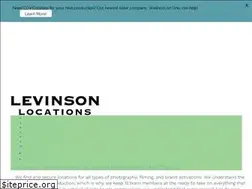 Sites similar to levinsonlocations.com