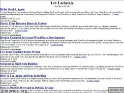 Sites similar to levlaz.org