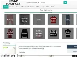 Sites similar to levne-hadry.cz