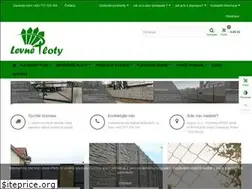 Sites similar to levne-ploty.cz