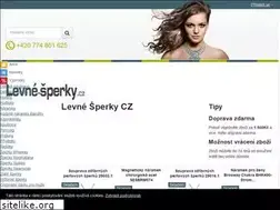 Sites similar to levne-sperky.cz