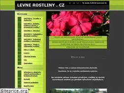 Sites similar to levnerostliny.cz