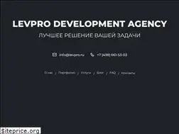 Sites similar to levpro.ru