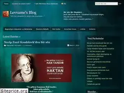 Sites similar to levvame.wordpress.com